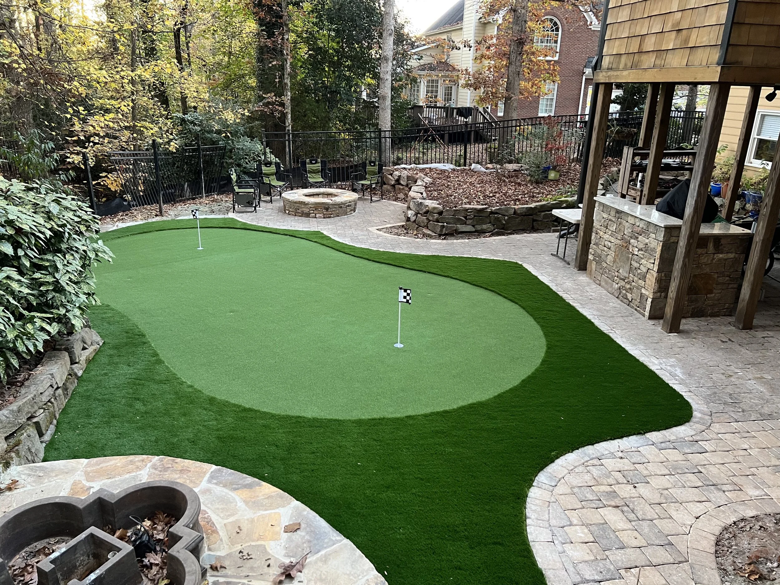 Artificial Putting Green Installation